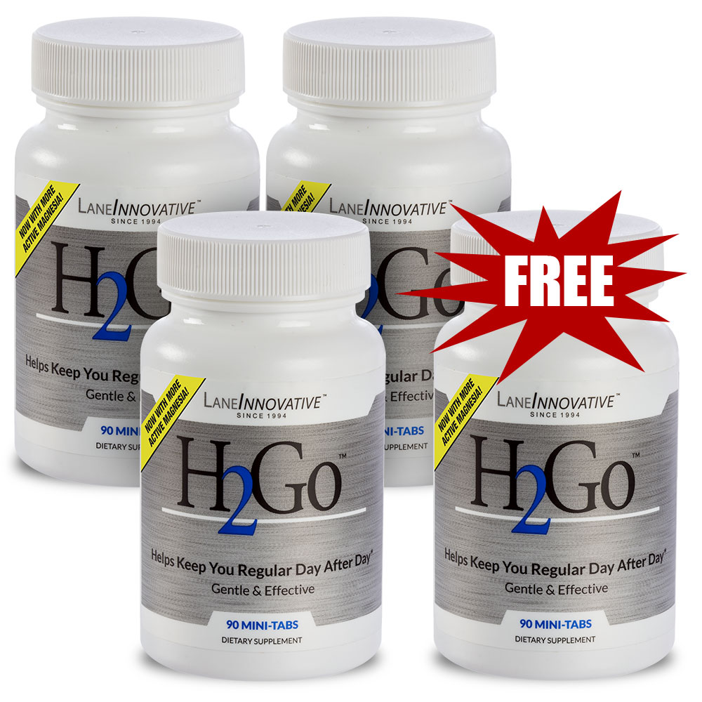 H2Go Silver - 3 H2Go + 1 H2Go Free